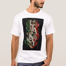 Italië Luxe Marmer Typografie 3D