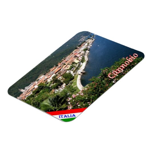 Italië - Maggiore - Cannobio - meer - Magneet (Linkerzijde)