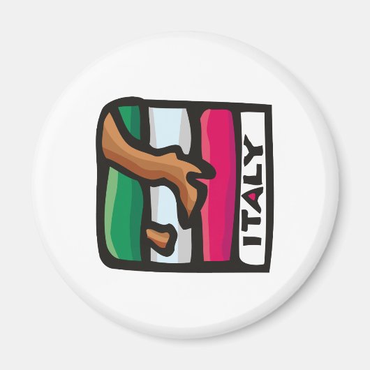 Italië Magneet (Voorkant)