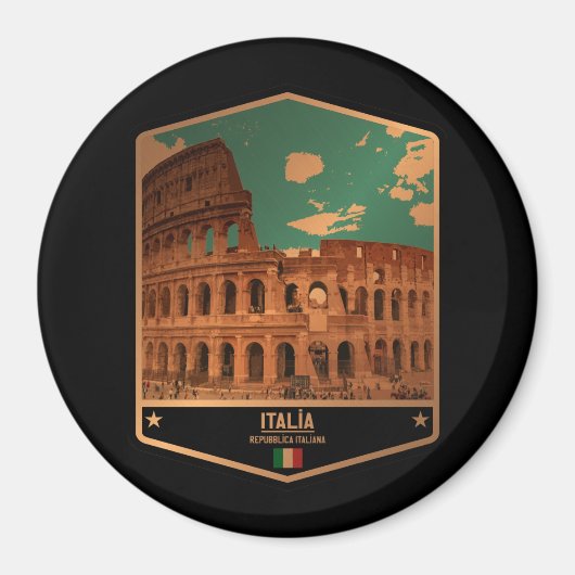 Italië Magneet (Voorkant)