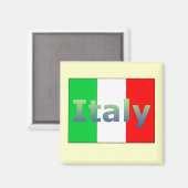 Italië Magneet (Voorkant / Achterkant)