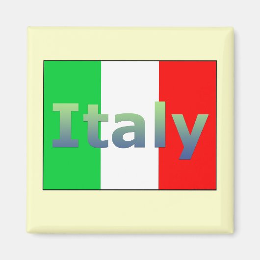 Italië Magneet (Voorkant)
