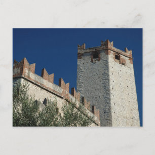 Italië, Malcesine, Gardameer, Kasteel Scaligero 2 Briefkaart