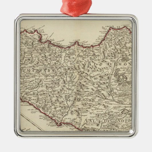 Italië, Malta Metalen Ornament (Voorkant)