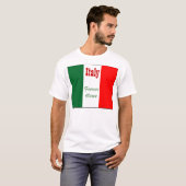 Italië mannen t-shirts (Voorkant volledig)