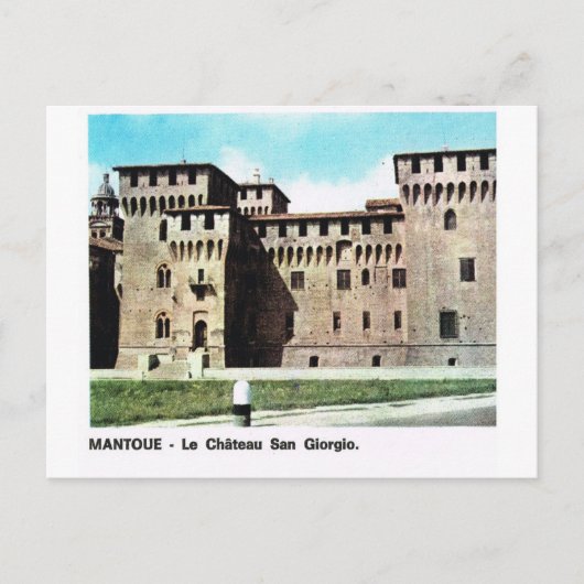  Italië,   Mantova, Castle of St George Briefkaart (Voorkant)
