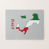 ITALIË MAP LEGPUZZEL (Horizontaal)