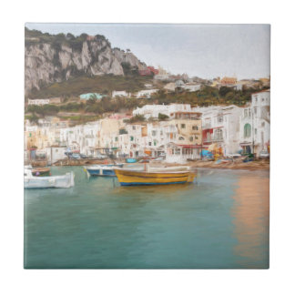 Italië, Marina Grande, Capri Tegeltje