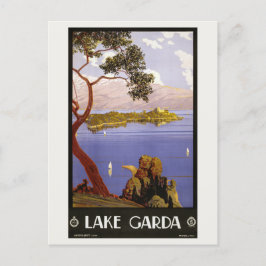 Italië Meer Garda Vintage Revel Briefkaart