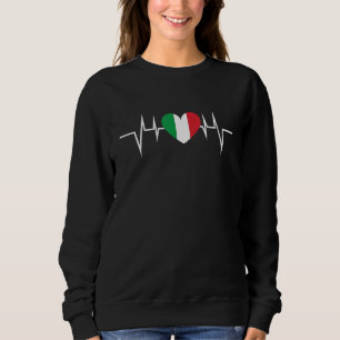 Italië met Italiaanse vlag Trui