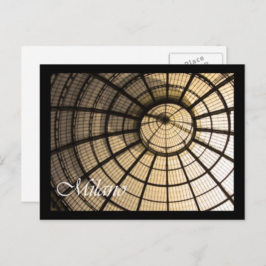 Italië, Milaan Briefkaart (Voorkant / Achterkant)