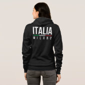 Italië Milaan Hoodie (Achterkant volledig)