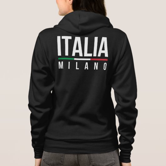 Italië Milaan Hoodie (Achterkant)