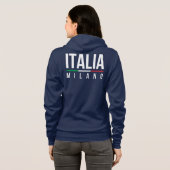Italië Milaan Hoodie (Achterkant volledig)
