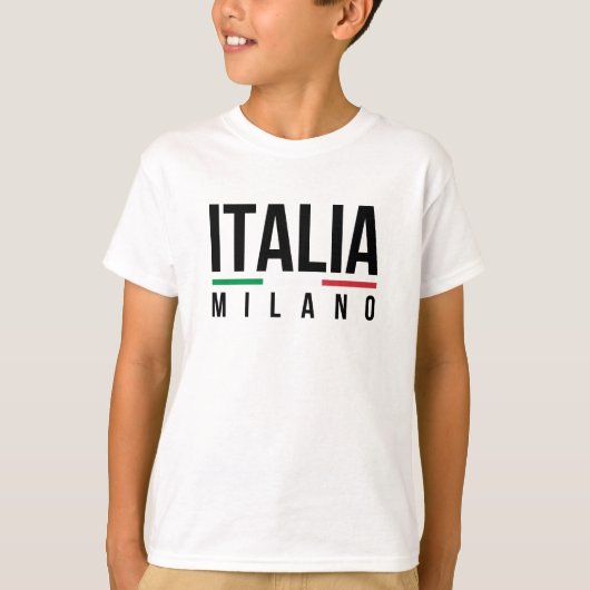 Italië Milaan T-shirt (Voorkant)