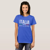 Italië Milaan T-shirt (Voorkant volledig)