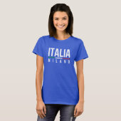 Italië Milaan T-shirt (Voorkant volledig)