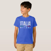 Italië Milaan T-shirt (Voorkant volledig)
