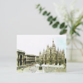  Italië, Milanese kathedraal Briefkaart (Staand voorkant)