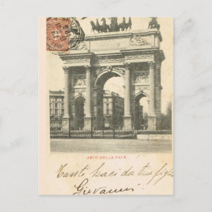 Italië, Milano, Arco della speed, 1894 Briefkaart