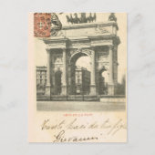  Italië, Milano, Arco della speed, 1894 Briefkaart (Voorkant)