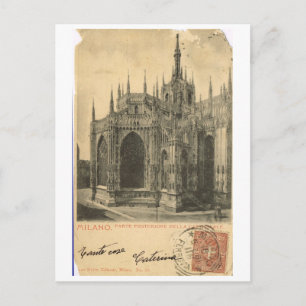 Italië, Milano, Duomo 1900 Briefkaart