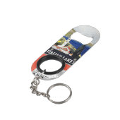 " Italië" Mini Flessenopener (Achterkant Gekanteld)