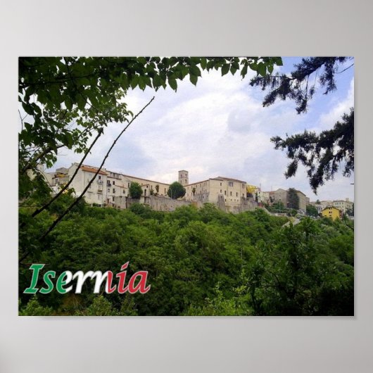 Italië - Molise - Isernia - Glimpse - Poster (Voorkant)