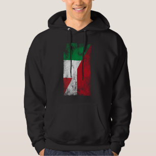 Italië Monaco Vlaggen - Italiaans Monegaskisch, Mo Hoodie
