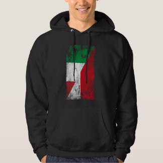 Italië Monaco Vlaggen - Italiaans Monegaskisch, Mo Hoodie