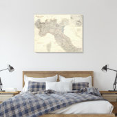 Italië N, midden Canvas Afdruk (Insitu (Slaapkamer))