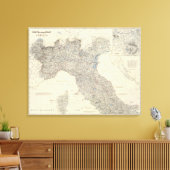 Italië N, midden Canvas Afdruk (Insitu (Woonkamer))