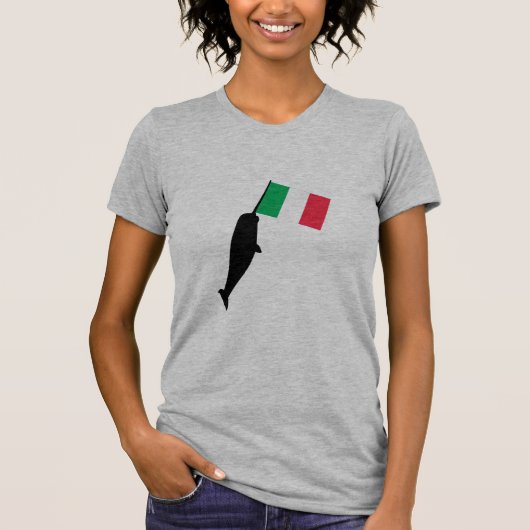 italië Narwhal T-shirt (Voorkant)