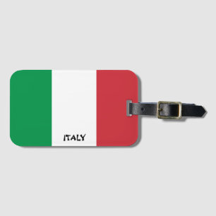 Italië Nationale vlag Patriottisch Bagagelabel