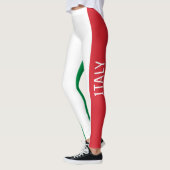 Italië Nationale Vlag Stijl Leggings (Links)