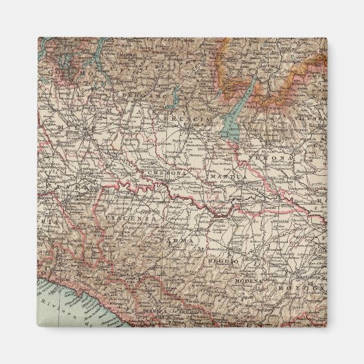 Italië noord magneet (Voorkant)
