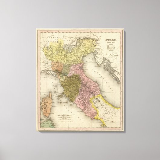 Italië Noorddeel 2 Canvas Afdruk (Voorkant)