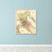 Italië Noorddeel 2 Canvas Afdruk (Insitu (Houten vloer))