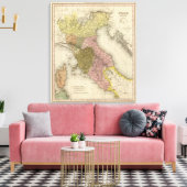 Italië Noorddeel 2 Canvas Afdruk (Insitu (Woonkamer))