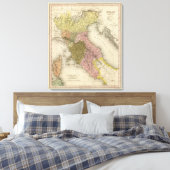 Italië Noorddeel 2 Canvas Afdruk (Insitu (Slaapkamer))