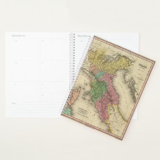 Italië noordelijk deel planner (Display)