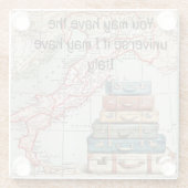 Italië Onderzetter Glazen Onderzetter (Achterkant)