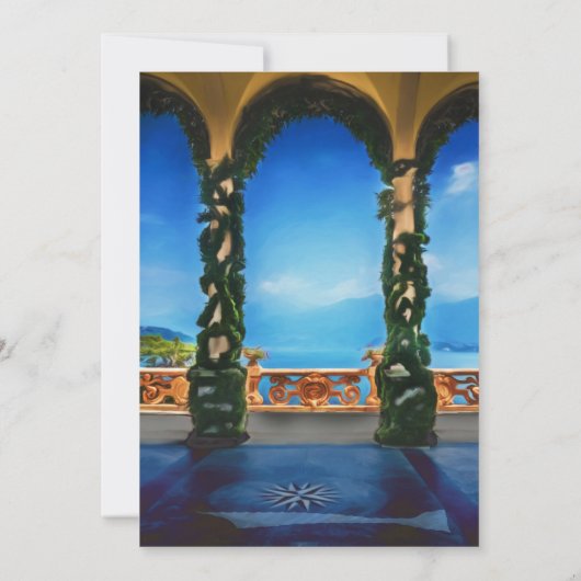 Italië opent uitnodiging voor Elegant Bridal (Achterkant)