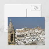Italië, Ostuni, sluit uitzicht oude stad af Briefkaart (Voorkant / Achterkant)