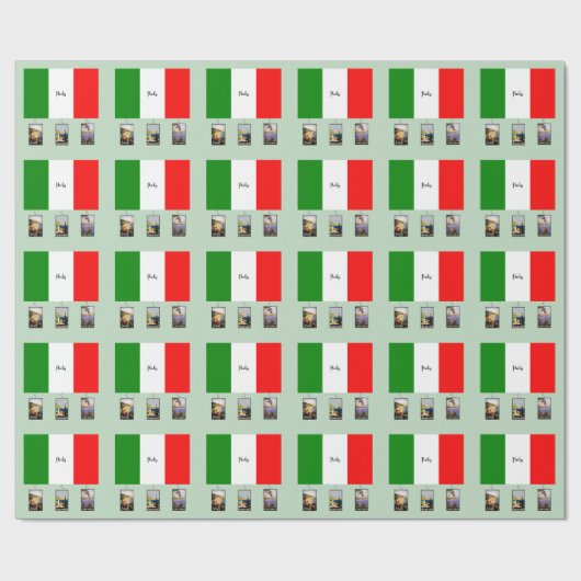 Italië - Oude Reisposters Cadeaupapier (Vlak)
