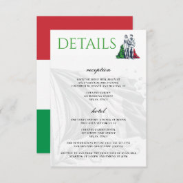 Italië Paar Informatiekaartje