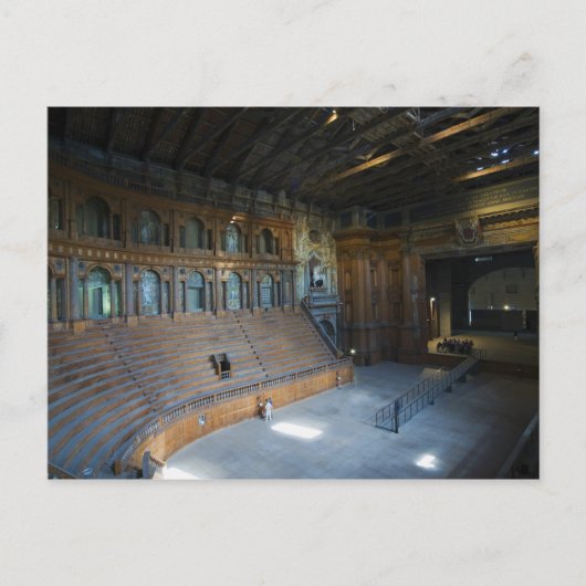 Italië, Parma, Teatro Farnese Briefkaart (Voorkant)