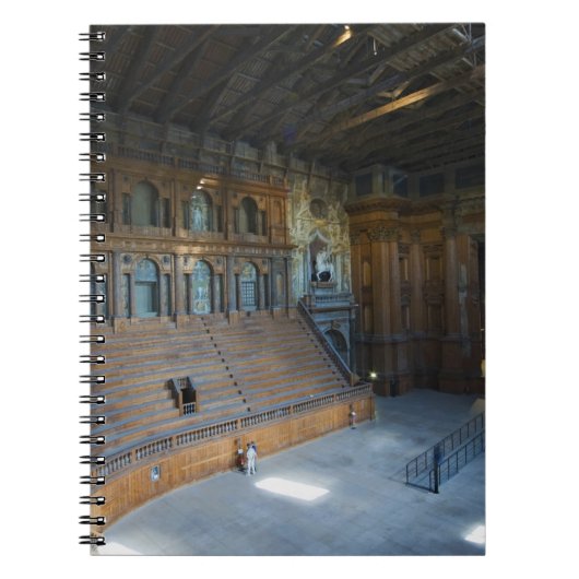 Italië, Parma, Teatro Farnese Notitieboek (Voorkant)