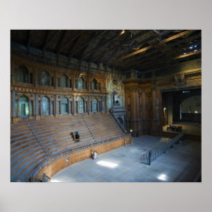 Italië, Parma, Teatro Farnese Poster