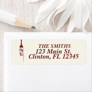 Italië Pasta retour adreslabels Etiket